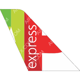 Portugalia Airlines Tail logo (dark)