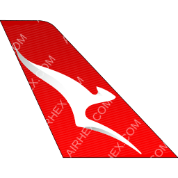 Qantas Tail logo (dark)