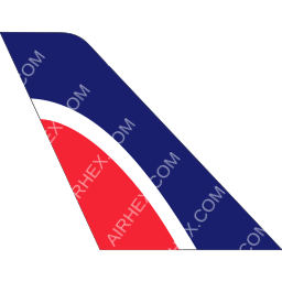 Red Air Tail logo (dark)