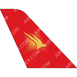 Regent Airways Tail logo (dark)