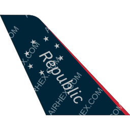 Republic Airways Tail logo (dark)