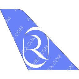 Riyadh Air Tail logo (dark)