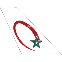 Royal Air Maroc Express Tail logo (dark)
