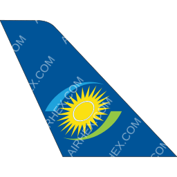 RwandAir Tail logo (dark)