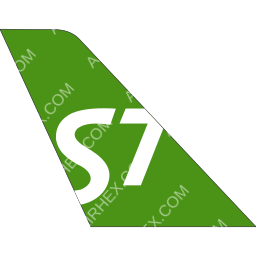 S7 Airlines Tail logo