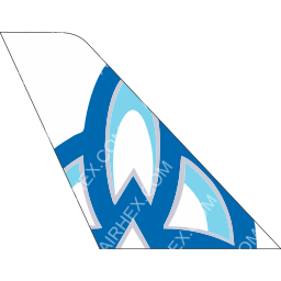 SCAT Airlines Tail logo (dark)