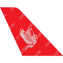 Sepehran Airlines Tail logo (dark)