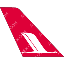 Shanghai Airlines Tail logo (dark)