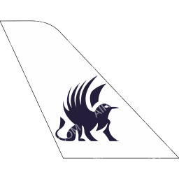 Sideral Linhas Aéreas Tail logo (dark)