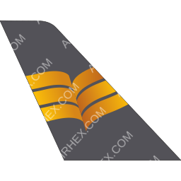 Skyline Express Airline Tail logo (dark)