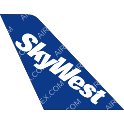 SkyWest Charter Tail logo (dark)