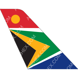 South African Airways Tail logo (dark)