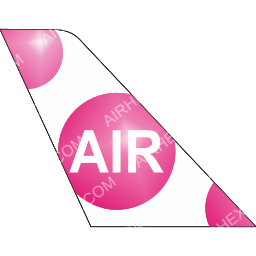 SprintAir Tail logo (dark)