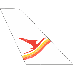 Surinam Airways Tail logo (dark)