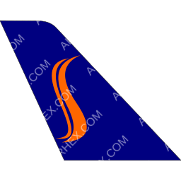 Syphax Airlines Tail logo (dark)