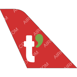 T'way Air Tail logo (dark)