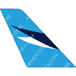 TAG Airlines Tail logo (dark)