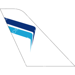 Taquan Air Tail logo (dark)