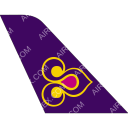 THAI Smile Tail logo (dark)