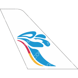 Thai Summer Airways Tail logo (dark)