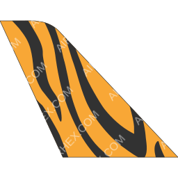Tigerair Australia Tail logo (dark)