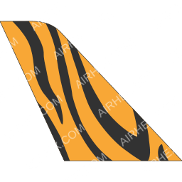 Tigerair Taiwan Tail logo (dark)