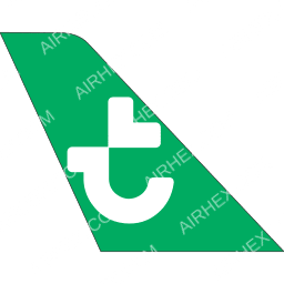 Transavia France Tail logo (dark)