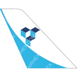 True Air Tail logo (dark)