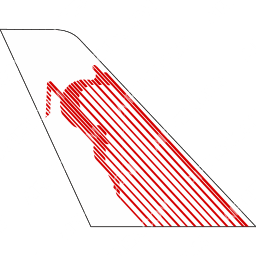 Tunisair Tail logo (dark)