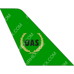 Umza Air Tail logo (dark)