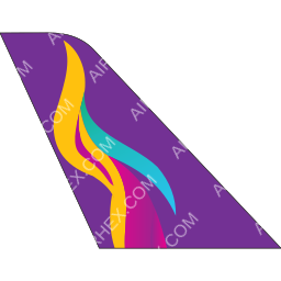 Urumqi Air Tail logo (dark)