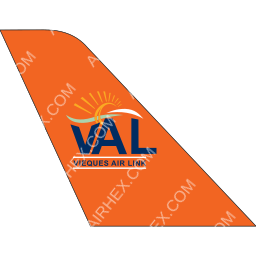 Vieques Air Link Tail logo (dark)