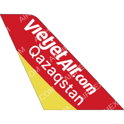 Vietjet Qazaqstan Tail logo
