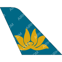 Vietnam Airlines Tail logo (dark)