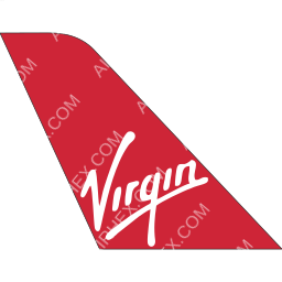 Virgin Atlantic International Tail logo (dark)