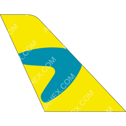 Viva Air Peru Tail logo (dark)