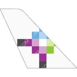 Volaris Costa Rica Tail logo (dark)