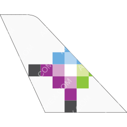 Volaris El Salvador Tail logo (dark)