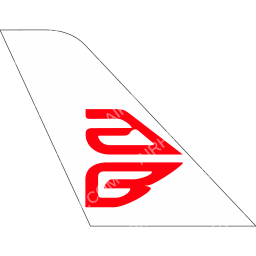 Vologda Air Company Tail logo (dark)