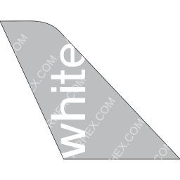 White Airways Tail logo (dark)