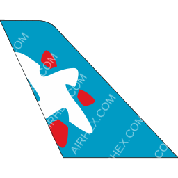 Windrose Airlines Tail logo