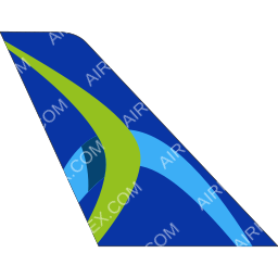 World Atlantic Airlines Tail logo (dark)