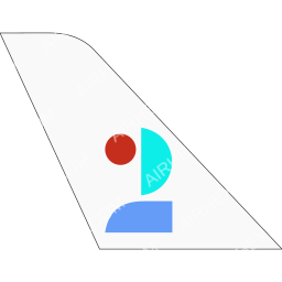 World2Fly (Portugal) Tail logo (dark)