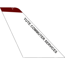 Yute Commuter Services Tail logo (dark)