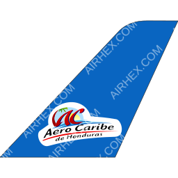 Aero Caribe de Honduras Tailfin logo (dark)