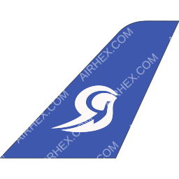 Aerogaviota Tailfin logo (dark)