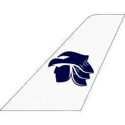 Aeromexico Tailfin logo (dark)