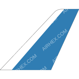 Aeroregional Tailfin logo (dark)
