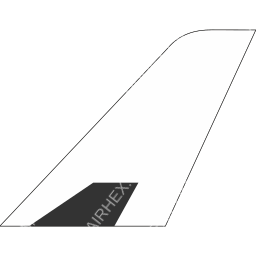 Aerovias DAP Tailfin logo (dark)