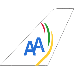 Africa Airlines (Congo) Tailfin logo (dark)